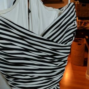 Bcbg strapless dress